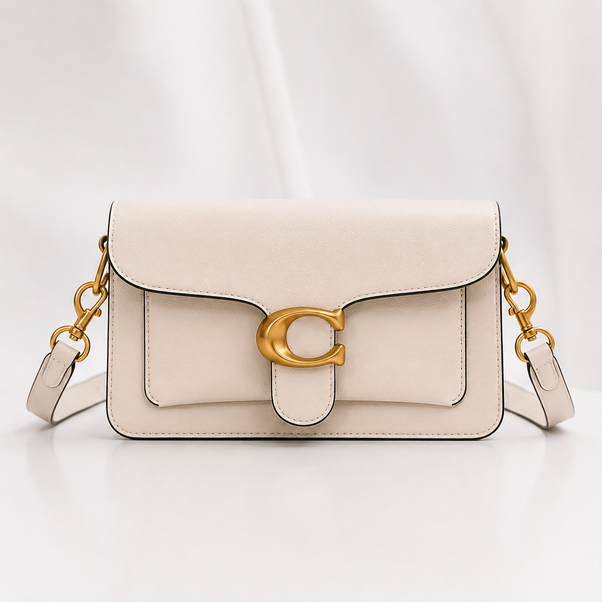 Coach Tabby 26 Leather 2-Way Crossbody & Shoulder Bag White F73995 – view 2
