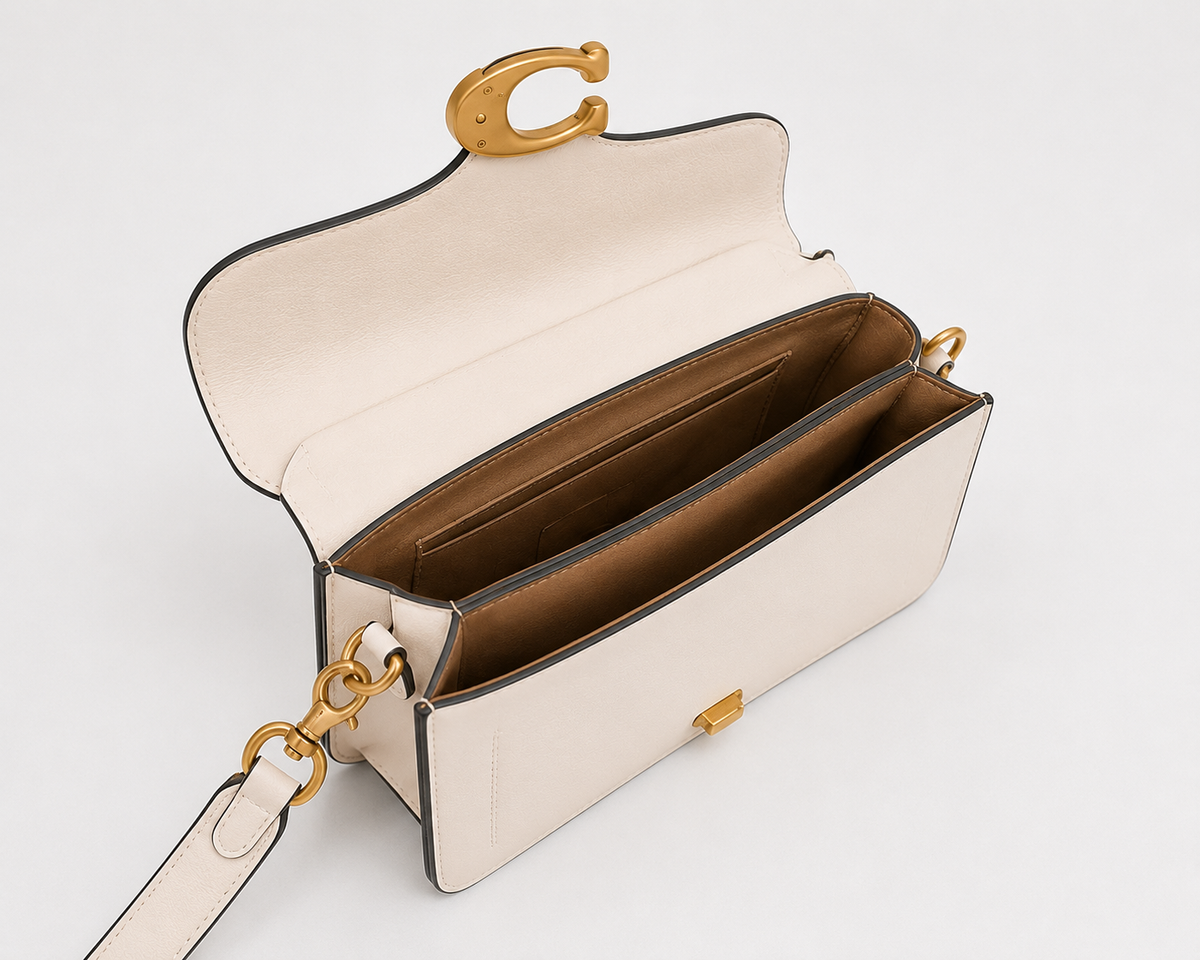 Coach Tabby 26 Leather 2-Way Crossbody & Shoulder Bag White F73995 – view 5