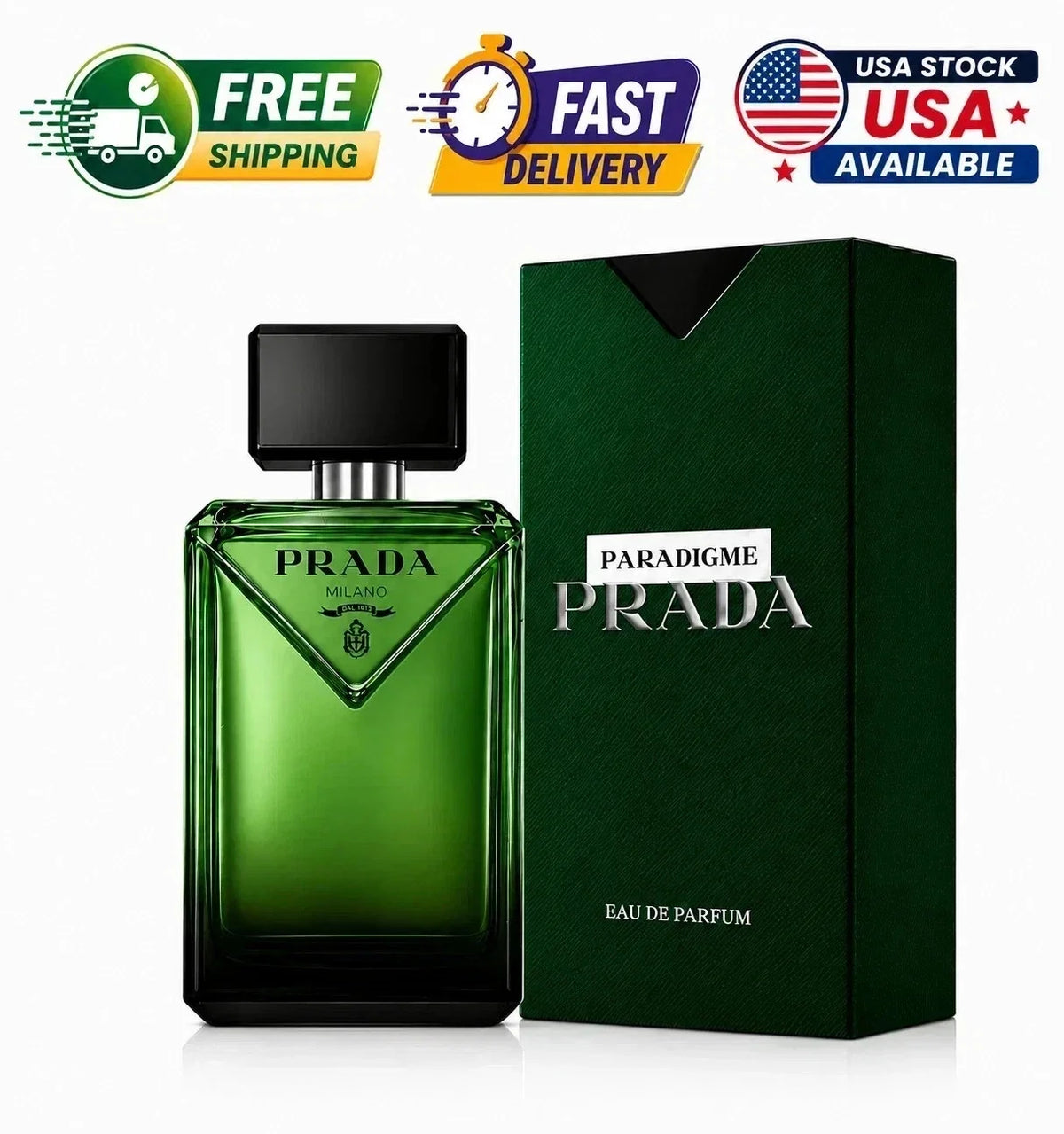 Prada Paradigme Eau de Parfum Cologne for Men – 100ml – New in Box – view 5