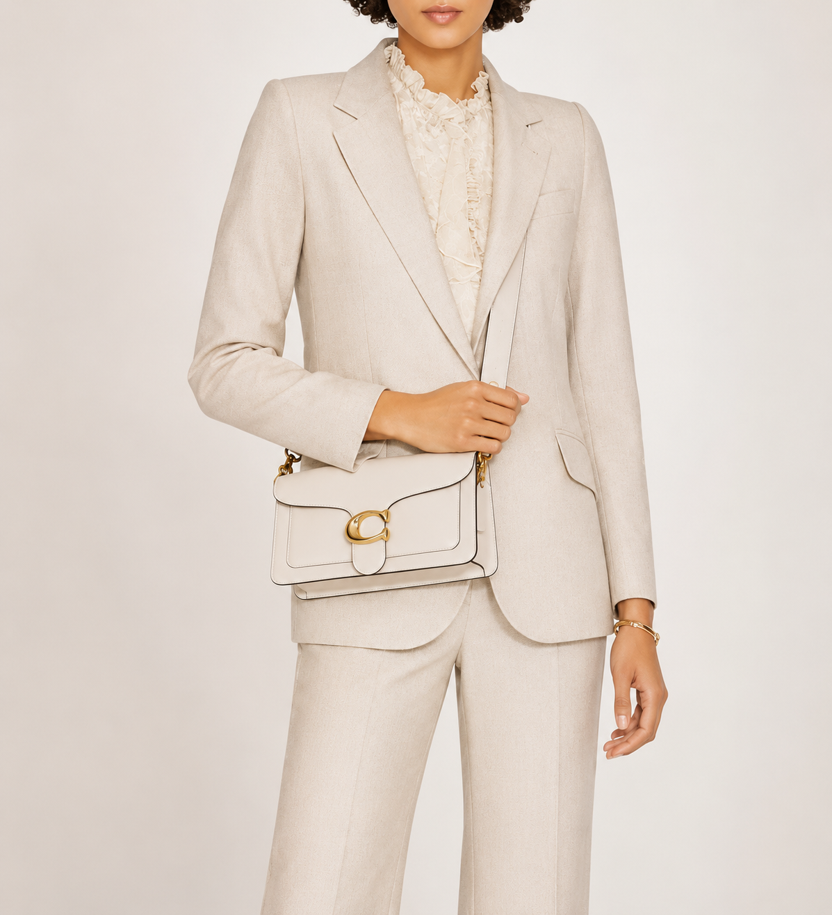 Coach Tabby 26 Leather 2-Way Crossbody & Shoulder Bag White F73995 – view 7