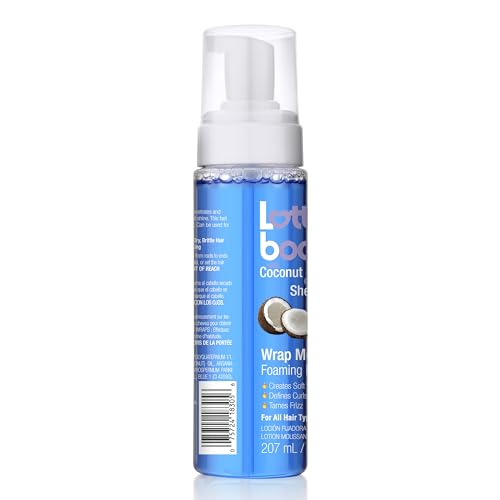 Lottabody Coconut & Shea Wrap Me Foaming Mousse – Hair Styling Foam 7 oz – view 15