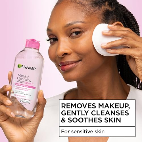 Garnier Micellar Cleansing Water – Facial Cleanser & Makeup Remover 3.4 fl oz – view 3