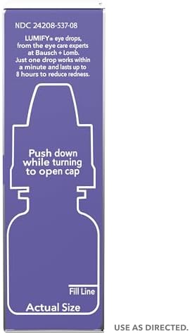 Lumify Redness Relief Eye Drops – Whiter & Brighter Looking Eyes 0.08 oz – view 10