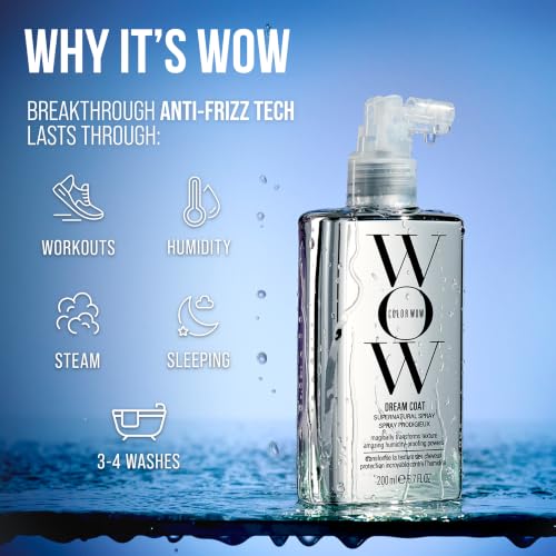 COLOR WOW Dream Coat Anti-Humidity Spray – Frizz Control for Smooth, Glass-Like Hair – view 4