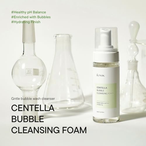 iUNIK Centella Bubble Cleansing Foam – Tea Tree Pore Care Facial Cleanser 5.07 fl oz – view 2