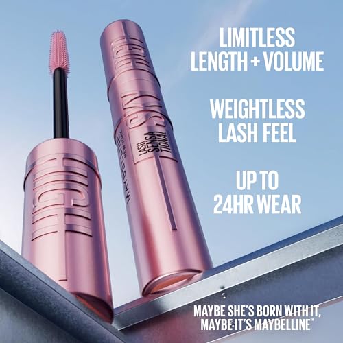 Maybelline Lash Sensational Sky High Mascara – Blackest Black Volumizing & Lengthening – view 4
