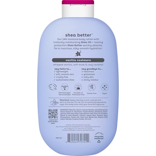 eos Shea Better Body Lotion Vanilla Cashmere – 24-Hour Moisture 16 fl oz – view 11