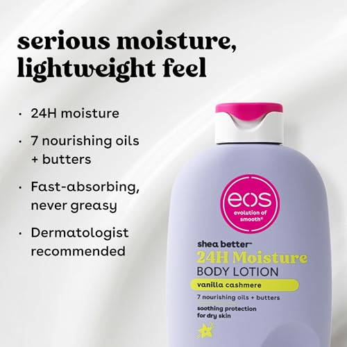 eos Shea Better Body Lotion Vanilla Cashmere – 24-Hour Moisture 16 fl oz – view 5