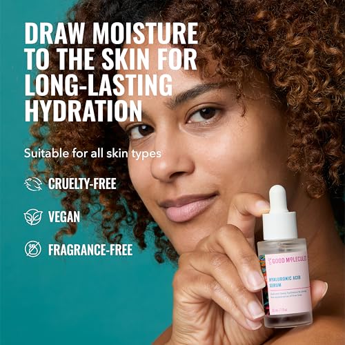 Good Molecules Hyaluronic Acid Serum – Hydrating Face Serum 1 fl oz – view 4