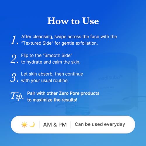 Medicube Zero Pore Pad 2.0 Toner Pads – Exfoliation & Pore Care – view 7