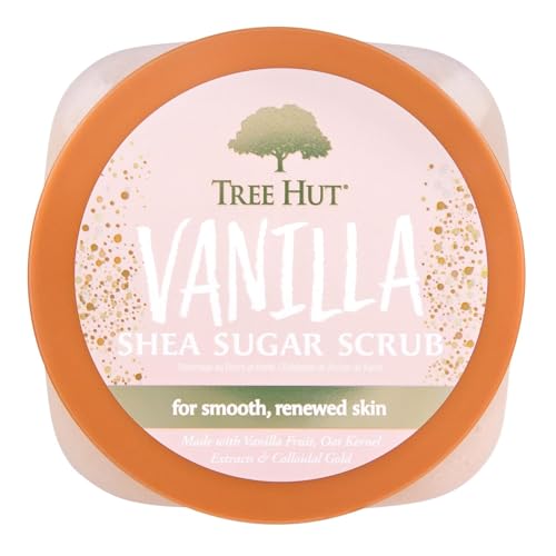 Tree Hut Vanilla Body Scrub – Exfoliating & Smoothing Body Care 18 oz – view 2