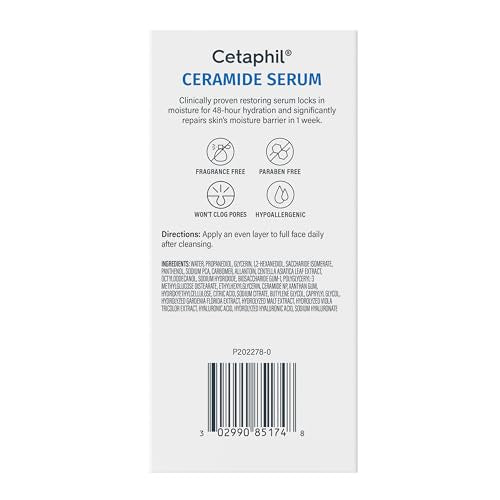 Cetaphil Ceramide Serum – Skin Barrier Repair for Sensitive Skin 1 oz – view 8