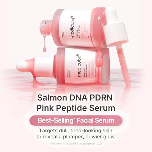 Medicube PDRN Pink Peptide Serum with Salmon DNA – Hydrating Korean Face Serum – view 2