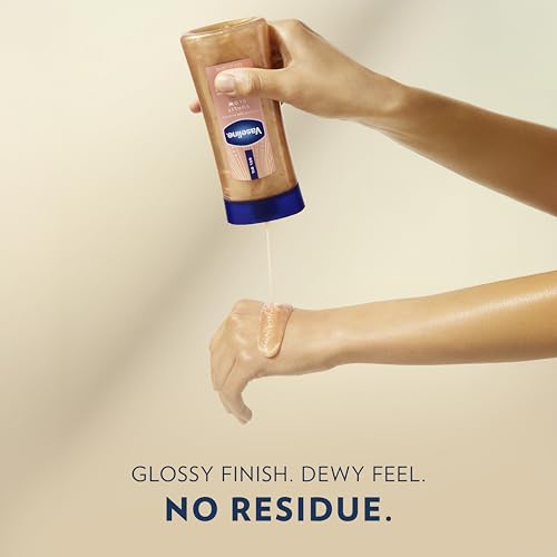 Vaseline Glazed & Glisten Sunlit Glow Shimmering Body Gel Oil – 6.8 oz – view 7