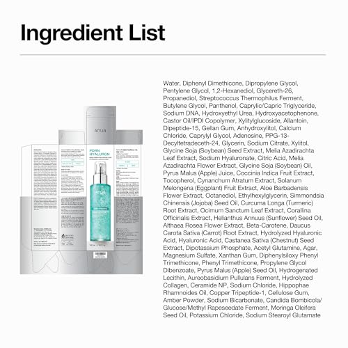 Anua PDRN Collagen Glow Facial Serum Spray – Hydrating Korean Skincare 3.38 fl oz – view 11