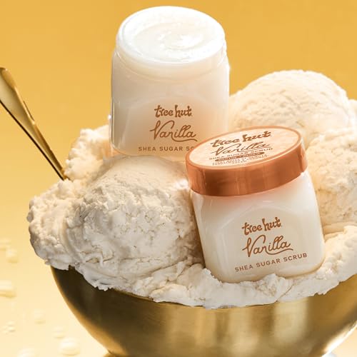 Tree Hut Mini Vanilla Sugar Body Scrub – Travel Size Exfoliating Scrub 3.4 oz – view 6