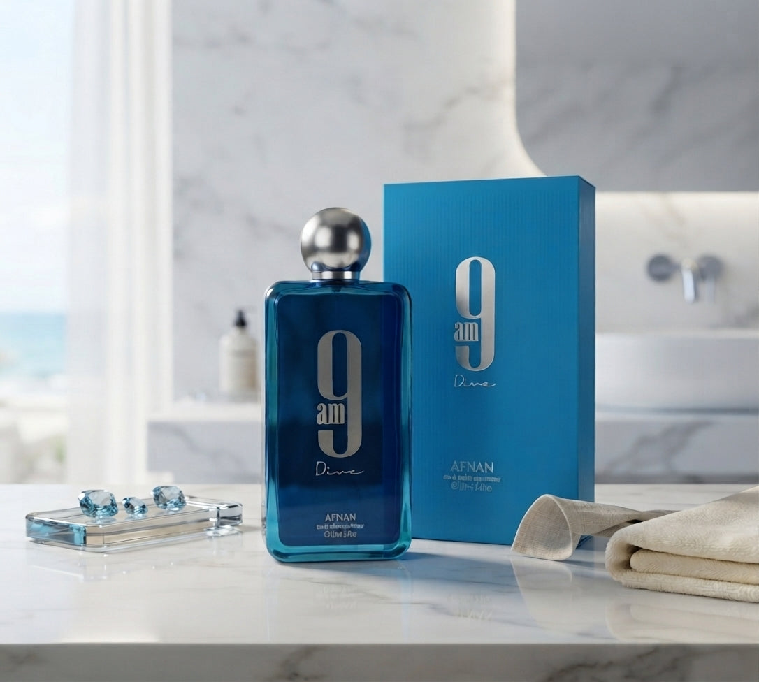 Afnan 9 AM Dive Eau de Parfum - 100ml / 3.4 oz – view 2