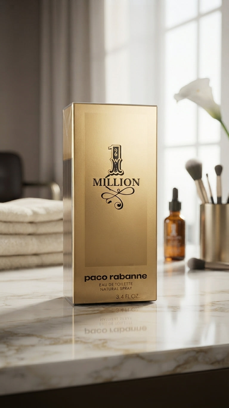 1 Million by Paco Rabanne Eau de Toilette 100ml / 3.4oz – Men’s Luxury Cologne – view 2