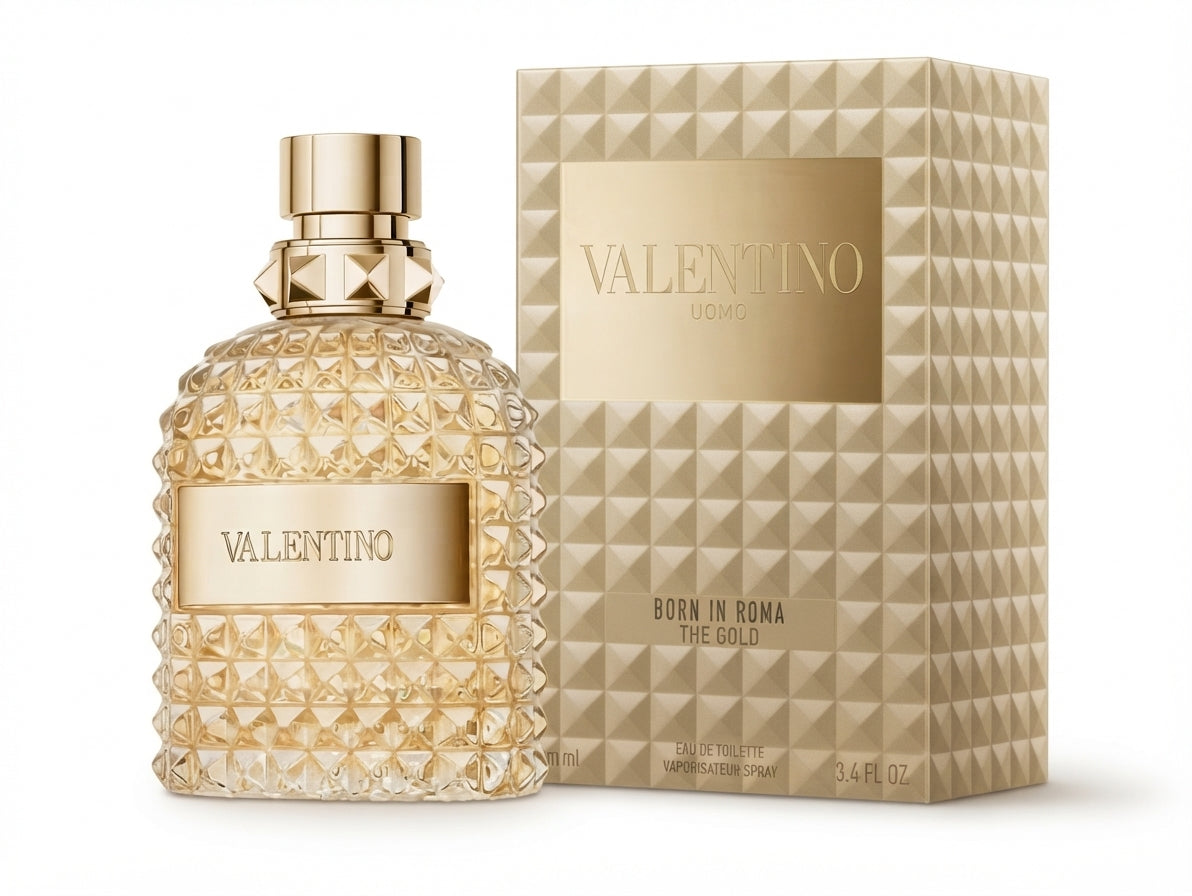 Valentino Uomo Born In Roma The Gold Eau de Toilette (Collector Edition) – view 2