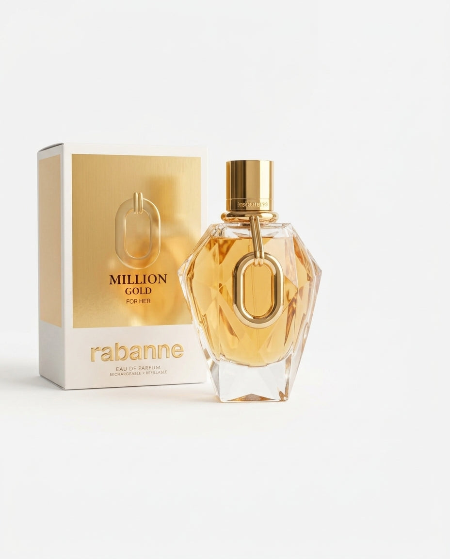 Million Gold by Paco Rabanne Eau de Parfum 3 oz Refillable Fragrance Spray – view 2