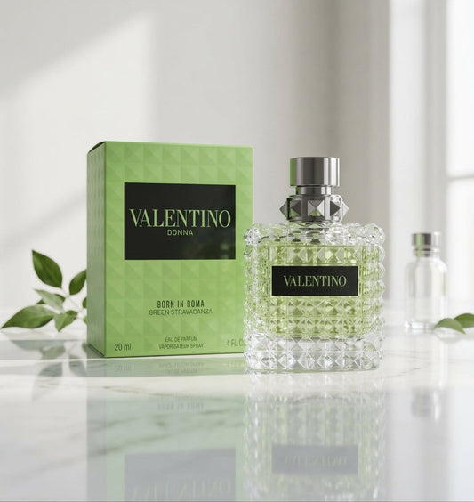 Valentino Donna Born In Roma Green Stravaganza EDP 3.4 oz / 100ml – Women's Perfume