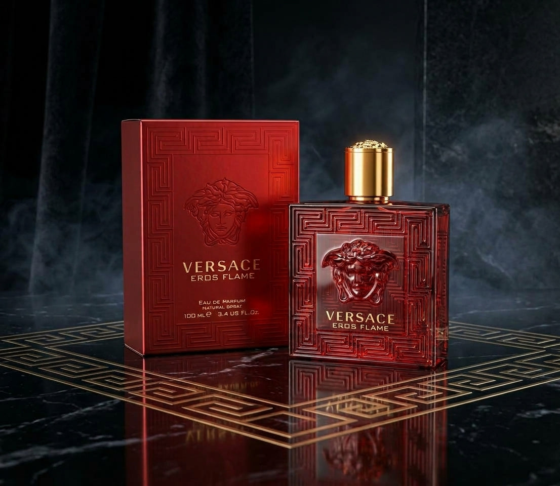 Versace Eros Flame EDP 100ml / 3.4 fl oz – Original Men's Perfume with Box – view 2