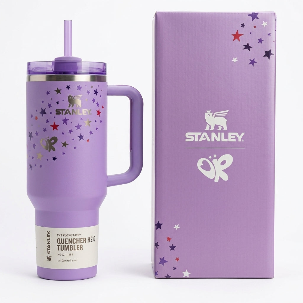 Stanley x Olivia Rodrigo Quencher H2.0 FlowState Tumbler 40 oz – New