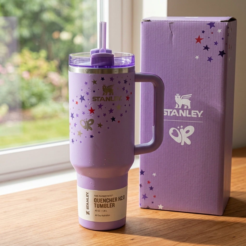 Stanley Quencher 40 oz H2.0 FlowState Tumbler – Olivia Rodrigo Edition – view 3