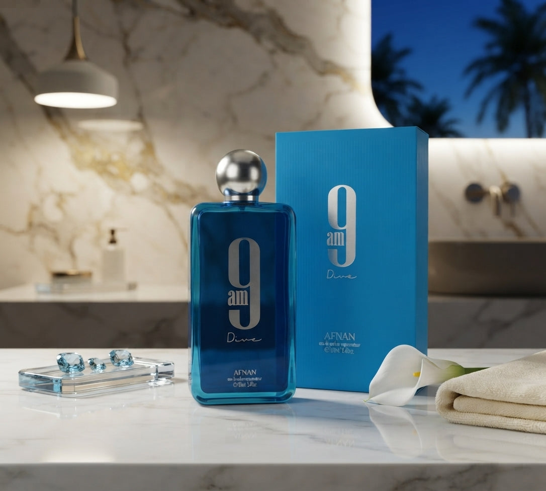 Afnan 9 AM Dive Eau de Parfum - 100ml / 3.4 oz – view 3