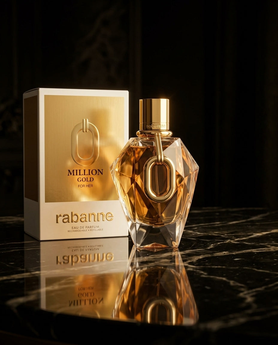 Paco Rabanne Million Gold Eau de Parfum Refillable Spray 3 oz – view 3