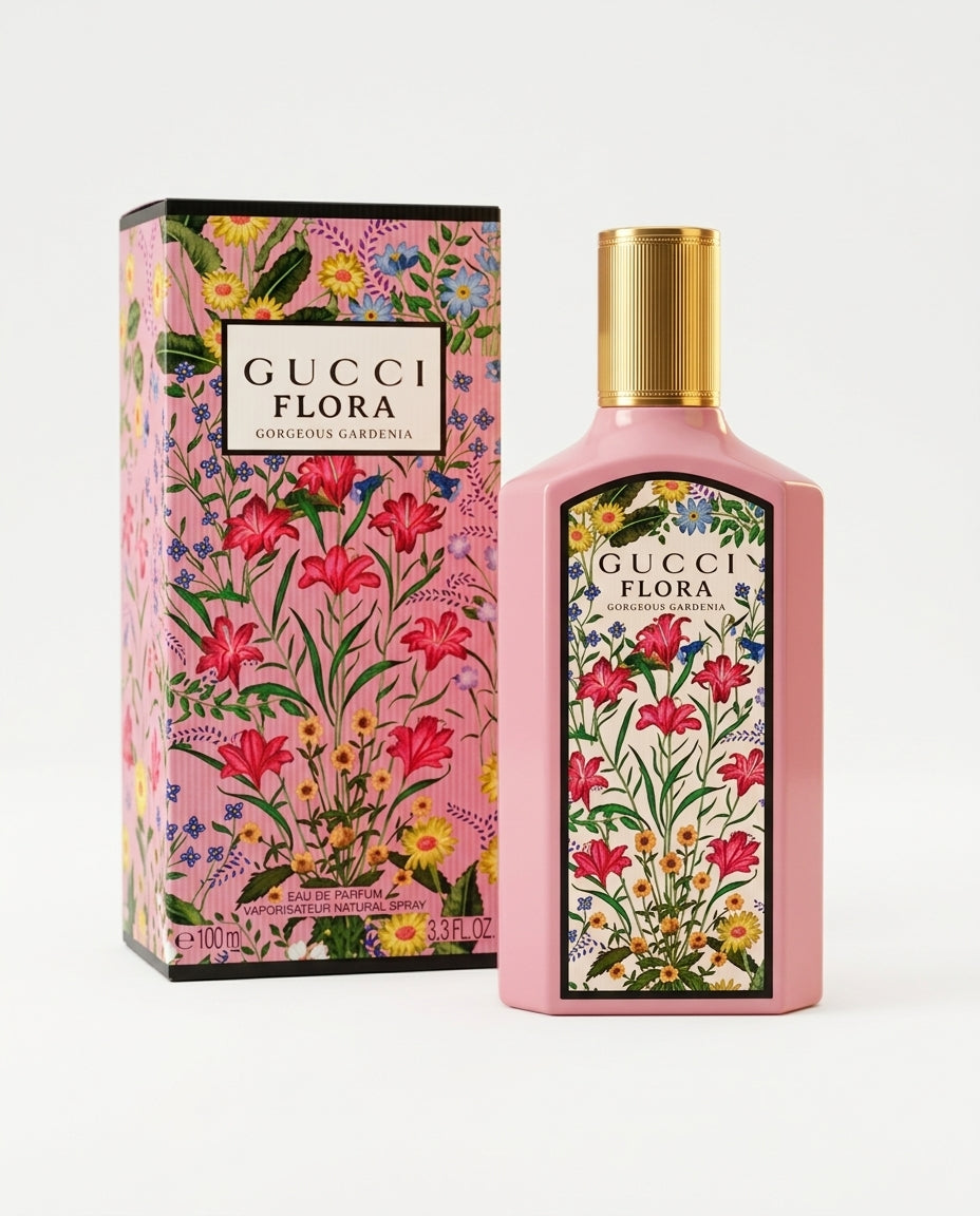 Gucci Flora Gorgeous Gardenia Eau de Parfum Spray for Women – 100ml / 3.3 oz Original Fragrance – view 3