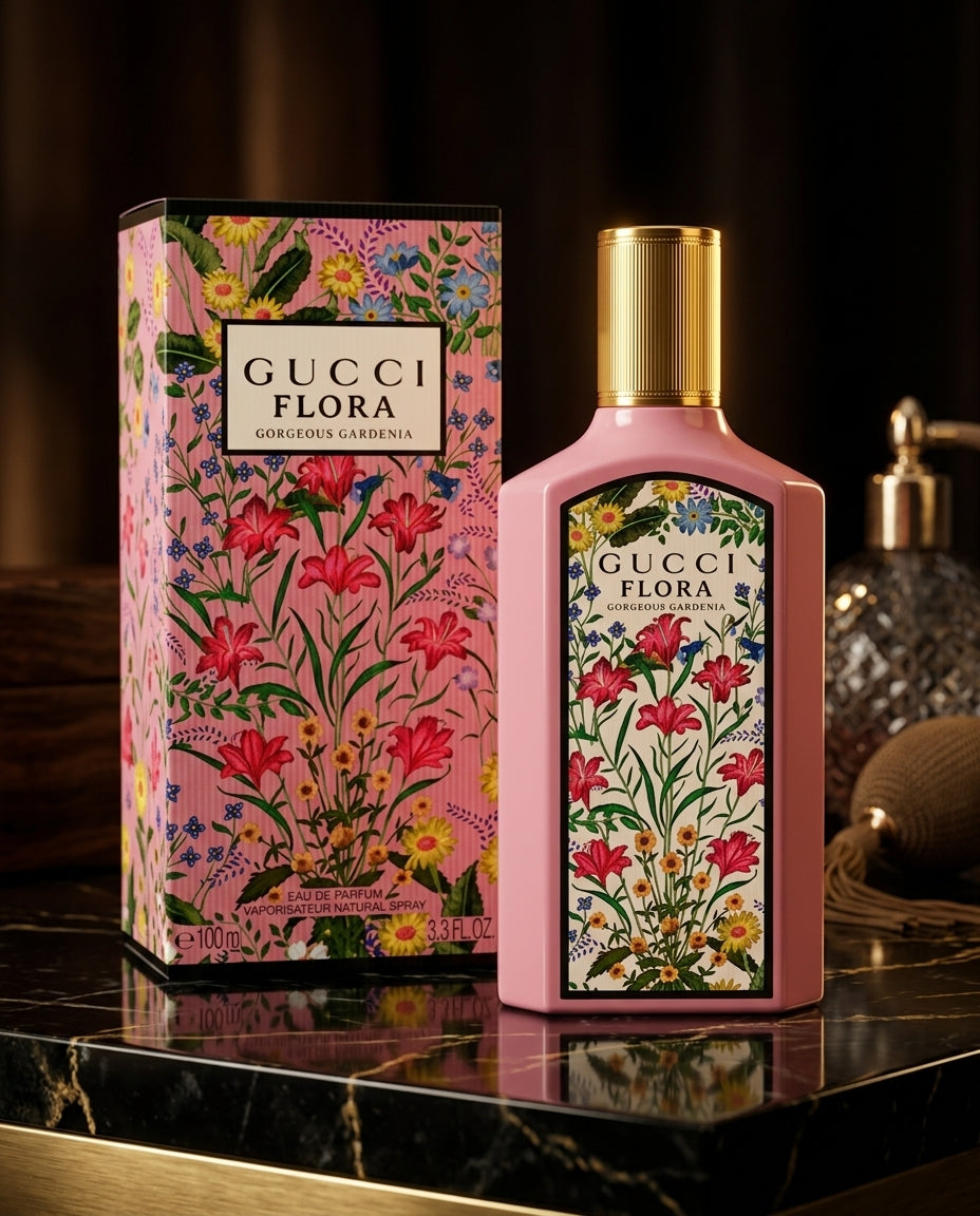 Gucci Flora Gorgeous Gardenia Women’s EDP 100ml – Signature Floral & Sweet Perfume – view 4