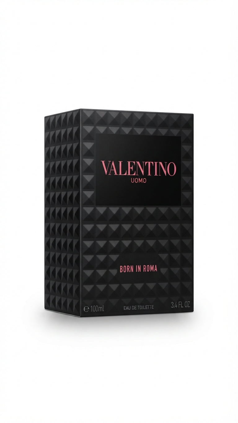 Valentino Uomo Born in Roma EDT 100ml with Rockstud Box – view 3