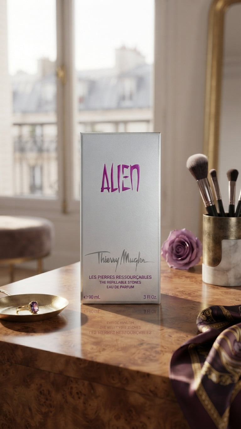 Thierry Mugler Alien Eau de Parfum | Les Pierres Ressourçables 90 ml / 3 Fl. Oz. – view 4
