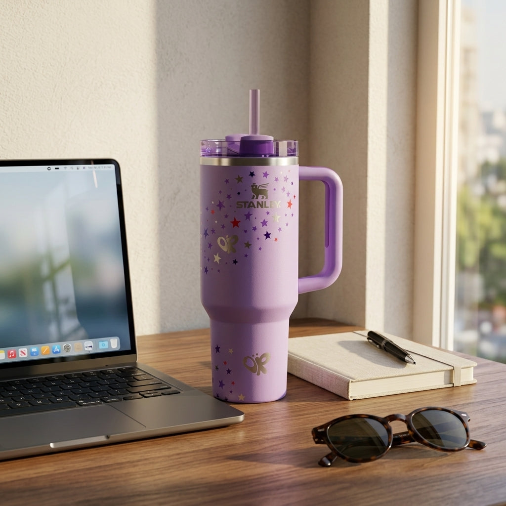 Stanley Quencher 40 oz H2.0 FlowState Tumbler – Olivia Rodrigo Edition