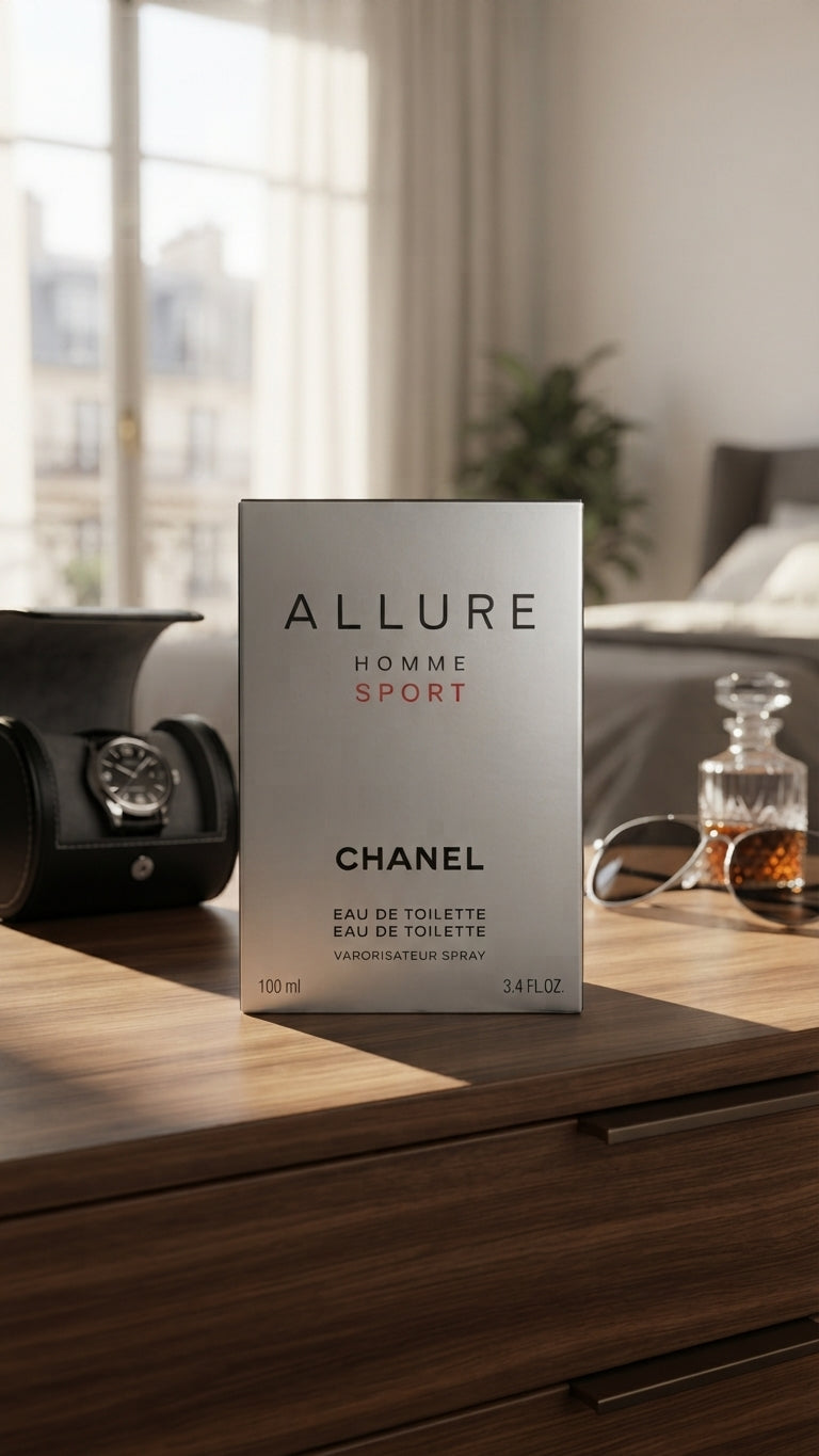 Chanel Allure Homme Sport Eau de Toilette – 100 ml / 3.4 fl. oz. Men's Fragrance – view 3