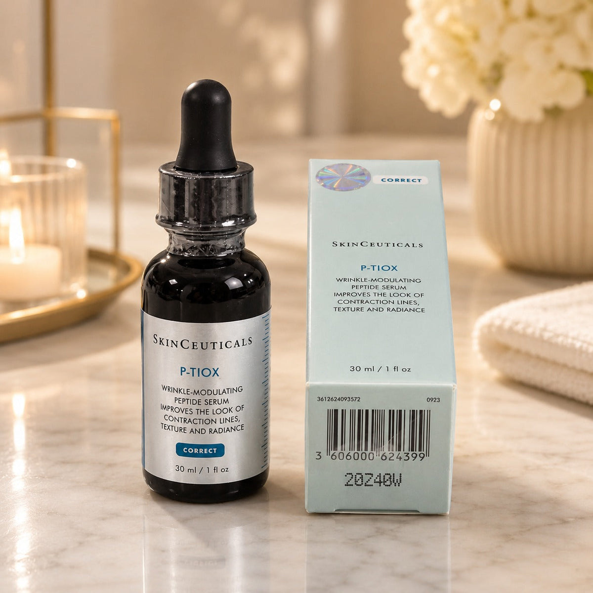 SkinCeuticals P-TIOX Advanced Peptide Anti-Wrinkle Serum 30ml / 1 fl oz – New & Sealed – view 3
