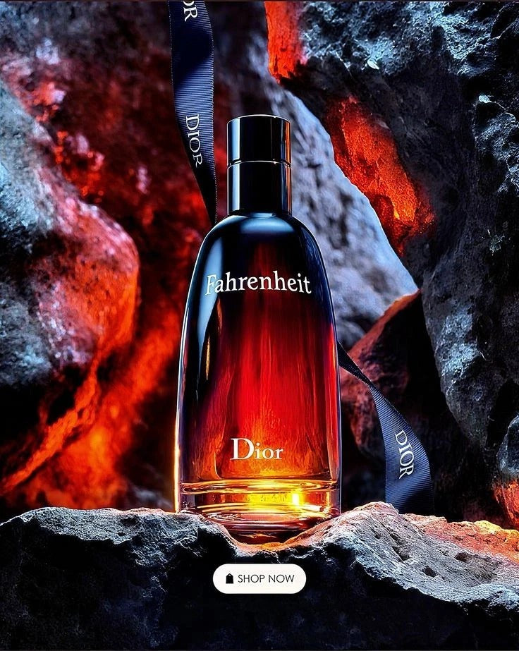 Dior Fahrenheit Eau de Toilette Spray for Men 100ml (3.4 oz) Classic Designer Cologne – Brand New & Sealed – view 3