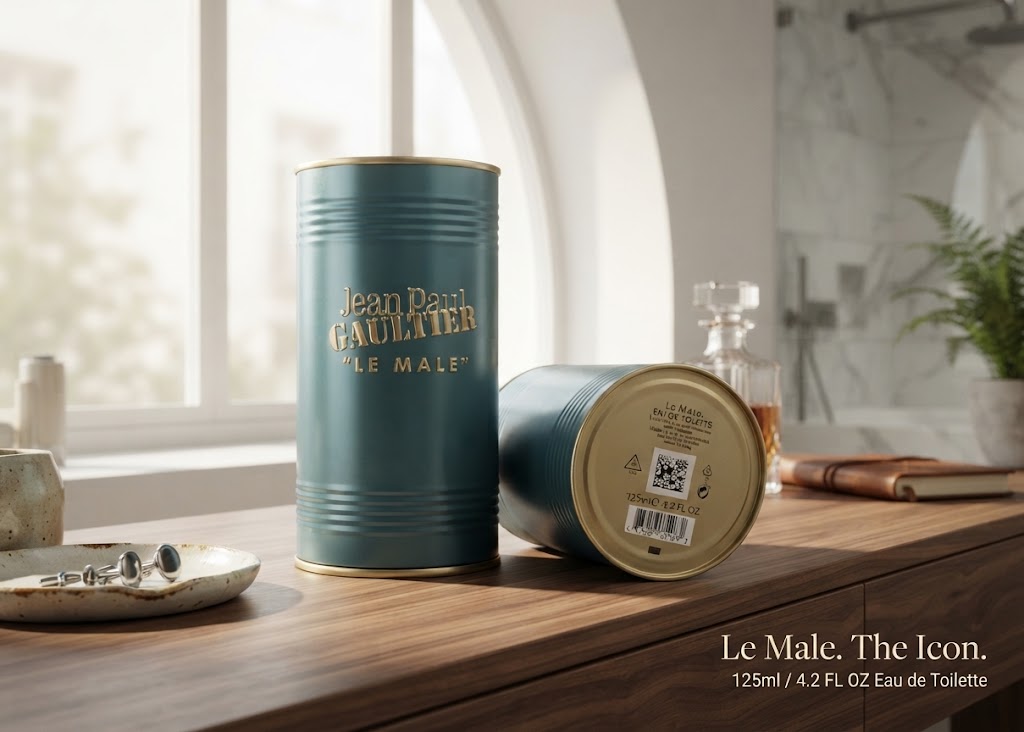 Jean Paul Gaultier Le Male Eau de Toilette for Men 4.2 oz – view 3