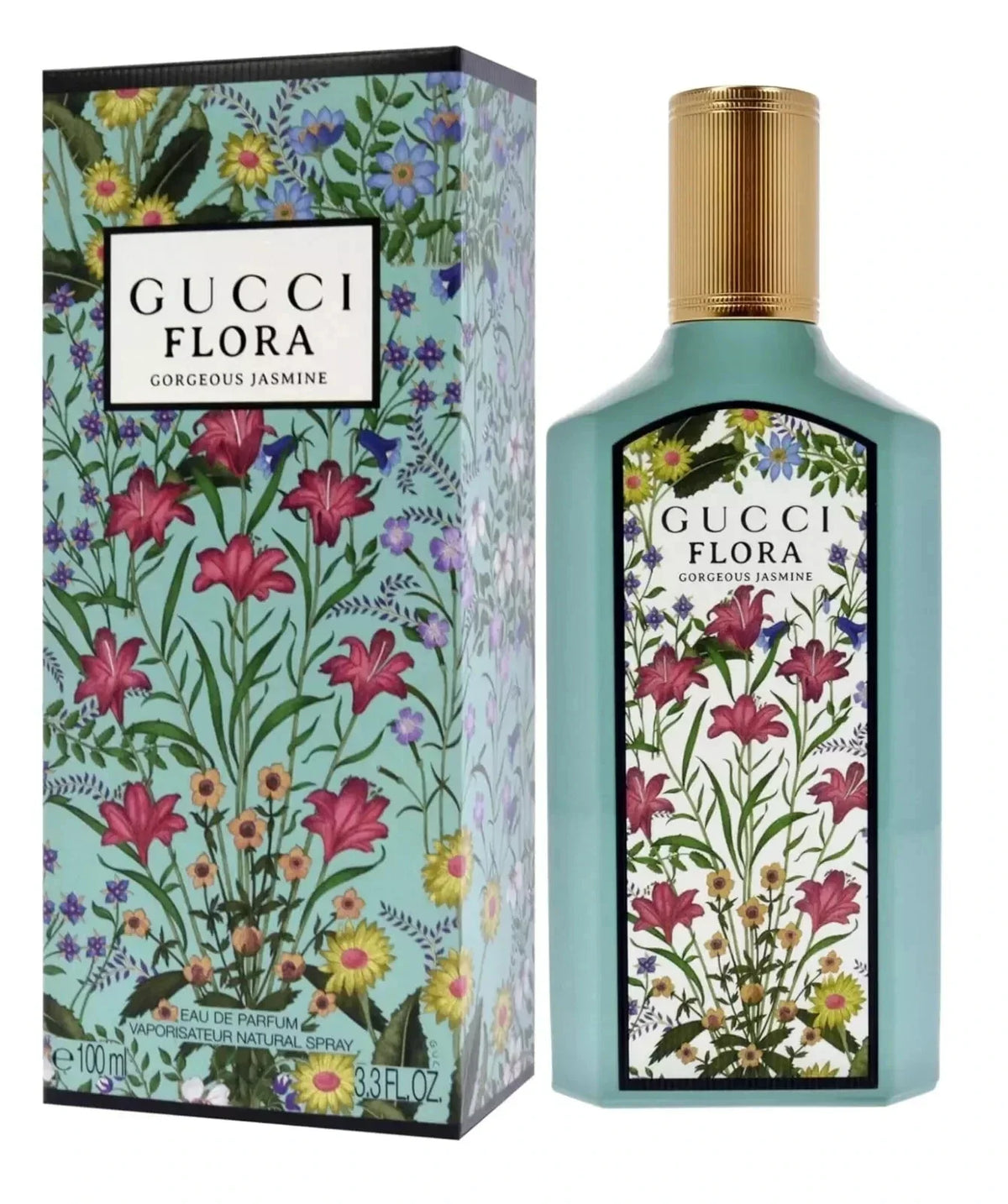 Gucci Flora Gorgeous Jasmine Eau de Parfum 3.3 oz 100 ml Perfume for Women – view 4