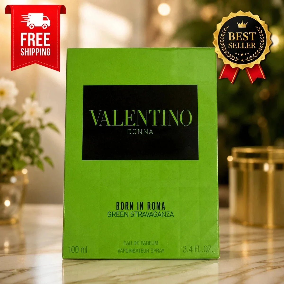 Valentino Born in Roma Green Stravaganza Eau de Parfum 100 ml / 3.4 oz – view 2
