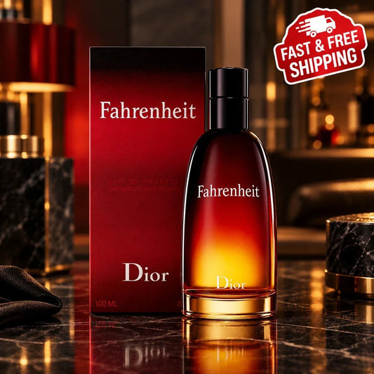Dior Fahrenheit Eau de Toilette 100 ml / 3.4 oz – Classic Men’s Fragrance, Sealed