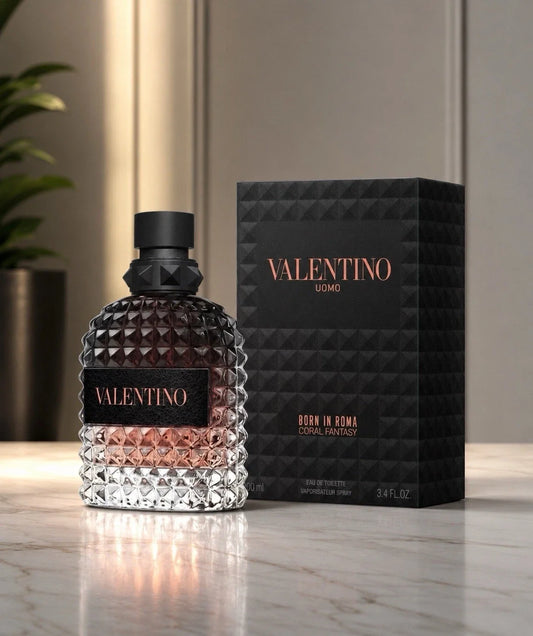 Valentino Uomo Coral Fantasy EDT Spray 3.4 fl oz Men's Cologne