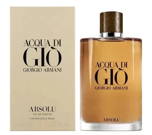 Giorgio Armani Acqua di Giò Absolu Eau de Parfum 6.7 oz / 200 ml for Men