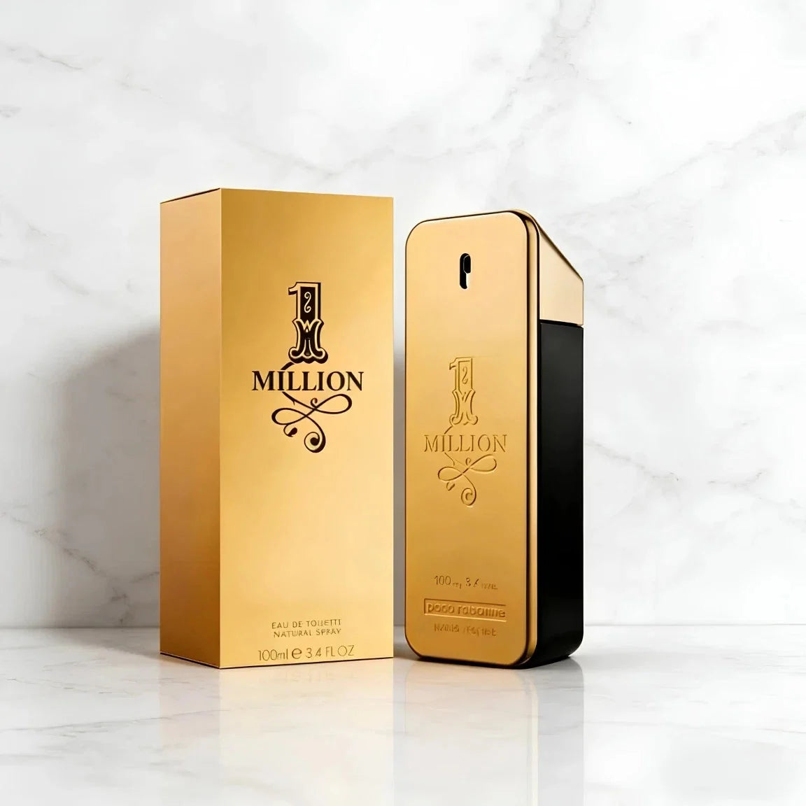 Paco Rabanne 1 Million Eau de Toilette 100ml / 3.4oz for Men – New – view 4