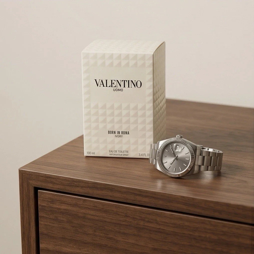 Valentino Born In Roma Uomo Ivory EDT Spray 3.4 oz – Men’s Fragrance – view 3