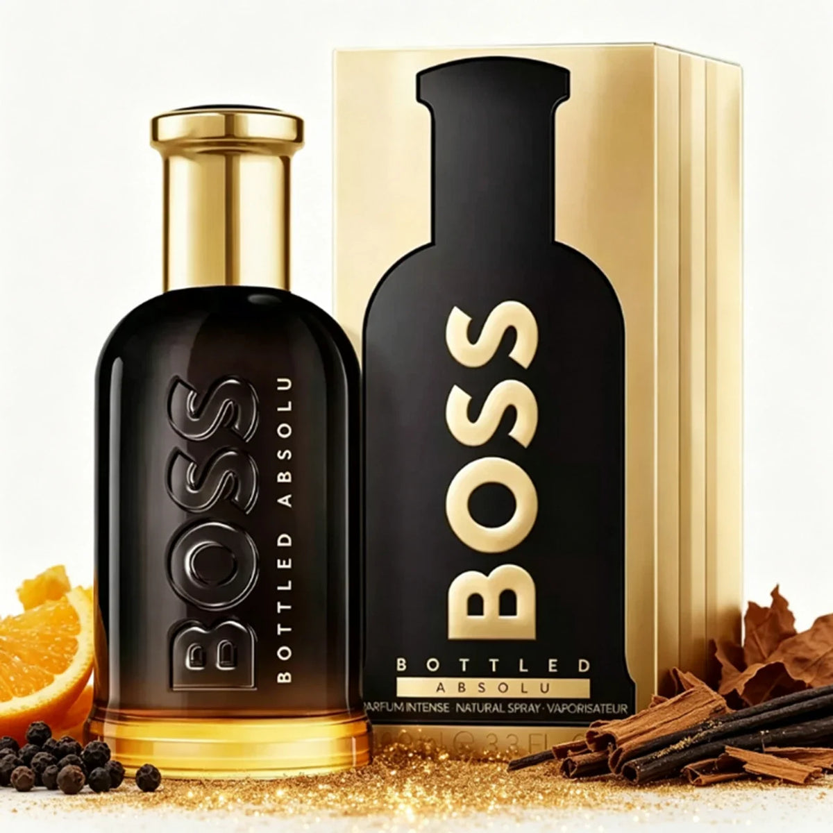 HUGO BOSS Bottled Absolu Parfum Intense for Men 3.3 OZ / 100ML Sealed New In Box – view 6