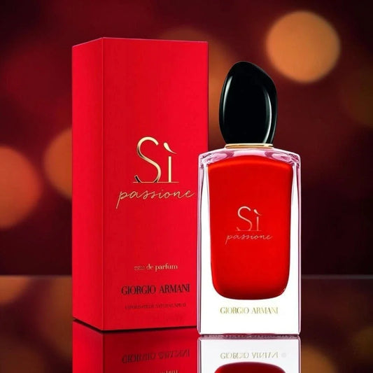 Armani Sì Passione Women's Perfume EDP Spray 100ml Luxury Fragrance