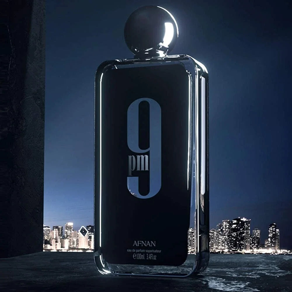 Afnan 9 PM Eau de Parfum 3.4 oz / 100 ml for Men Brand New Original – view 3